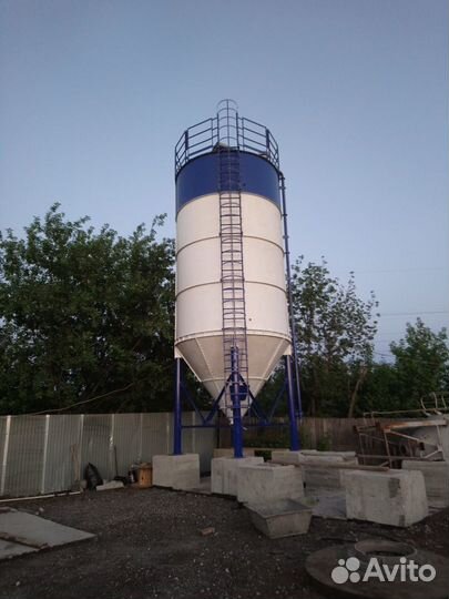 Силос цементный сцр 35-200 тонн