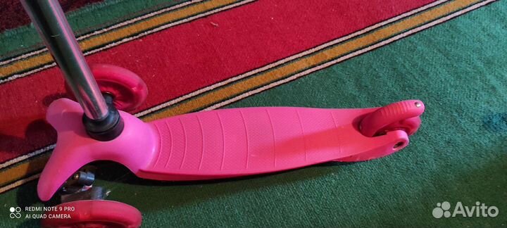 Самокат детский трехколесный