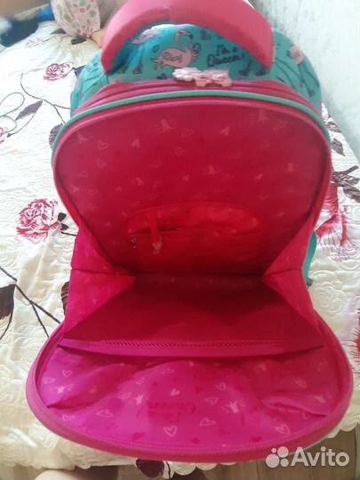 Рюкзак школьный для девочки бу