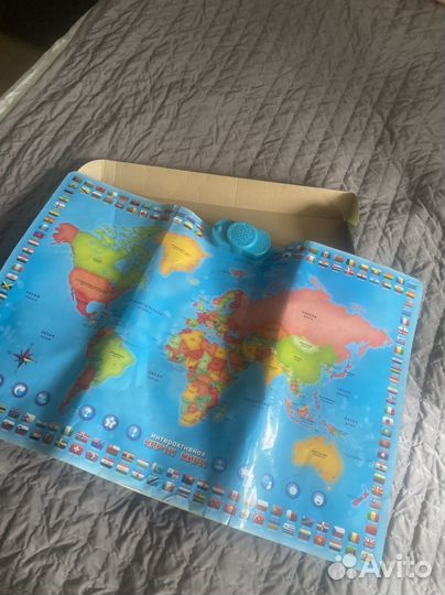Интерактивная игра карта мира