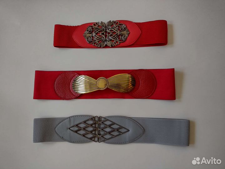 Пояса-резинки, винтажные