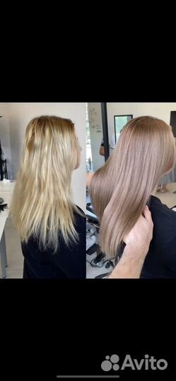 Модель на окрашивание волос. Бесплатно