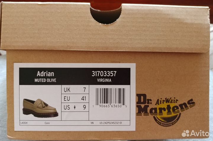 Dr. Martens Adrian, доктор Мартенс, женские, р.40