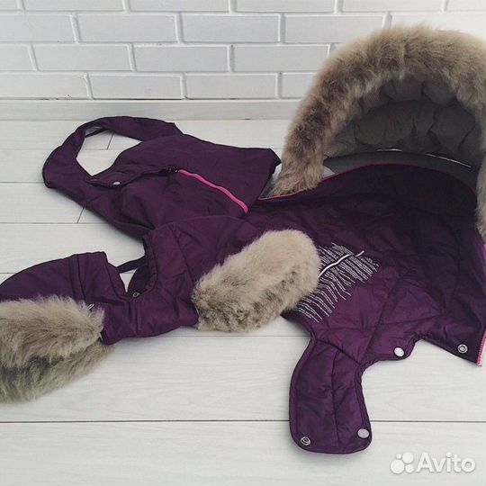 Зимний кит на коляску stokke