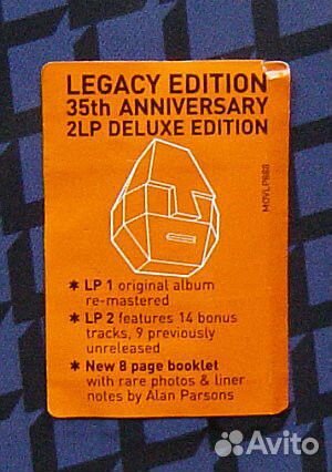 Виниловая пластинка Alan Parsons Project — I robot