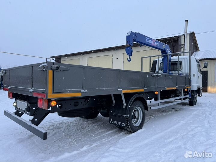 Бортовой грузовик Mitsubishi Fuso Fighter с КМУ Tadano, 2010