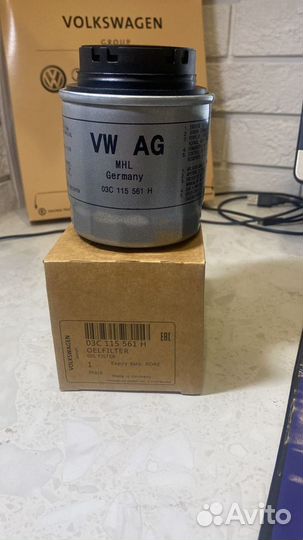 Фильтр масляный vag 03C115561H
