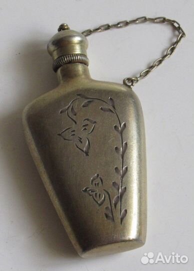 Флакончик для духов. Cеребро 875 проба