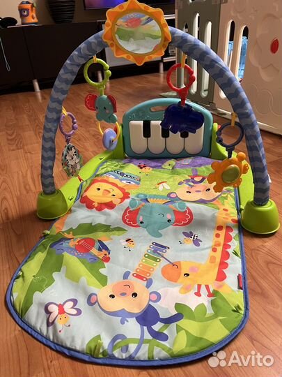 Детский коврик с дугой Fisher Price, Tomy Lamaze