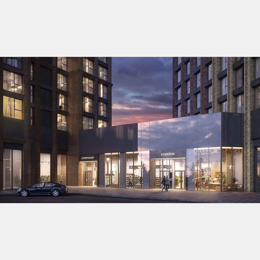 Квартира-студия, 25,6 м², 38/54 эт.