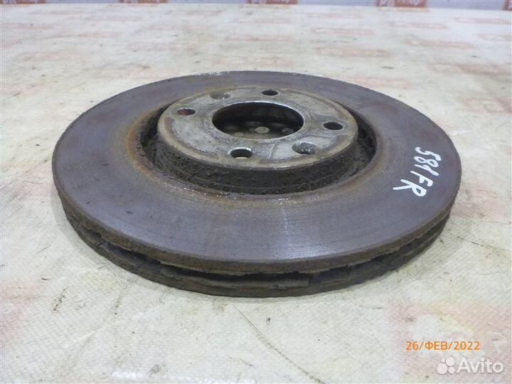 Диск тормозной передний правый Citroen Berlingo B9