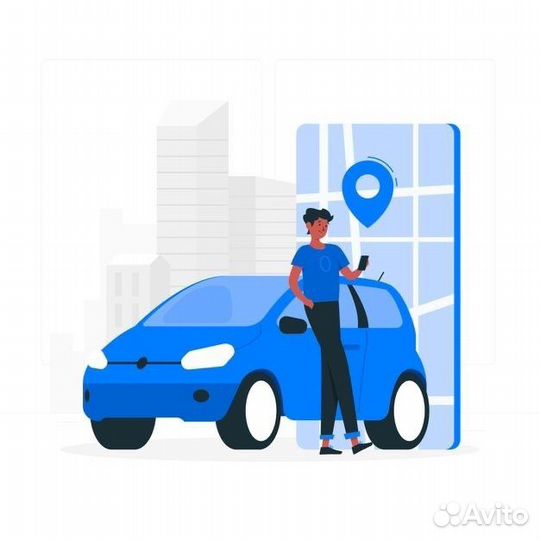 Водитель с личным автомобилем