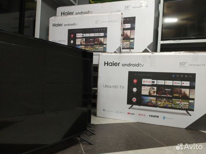 Большой выбор телевизор Haier 50” и 58” диагоналей