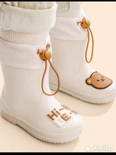 Детские резиновые сапоги