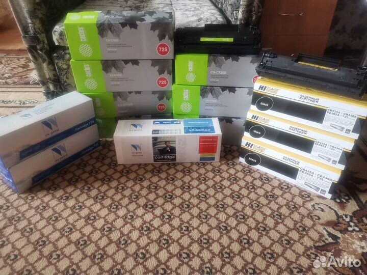 Лазерные картриджи б/у