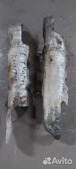 Кожух выпускного коллектора на Volkswagen Touareg