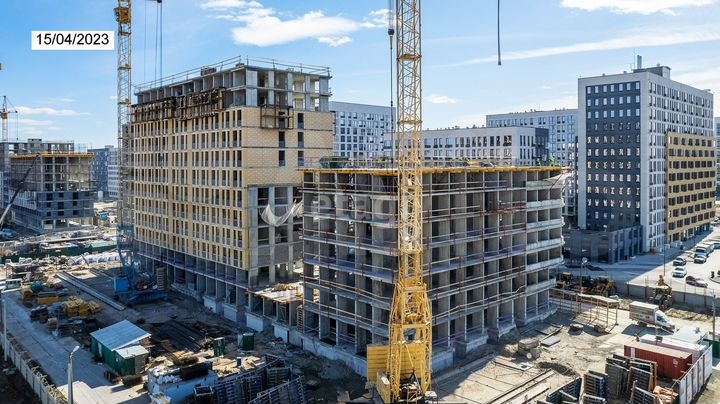 2-к. квартира, 53,9 м², 9/16 эт.