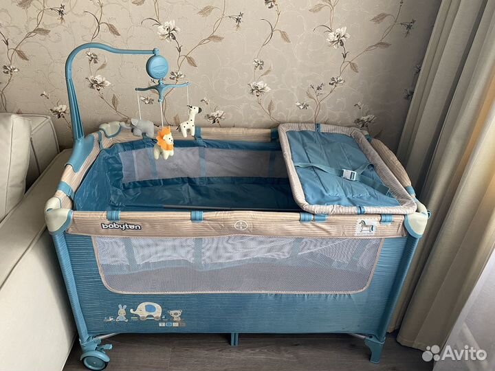 Детская кровать манеж бу