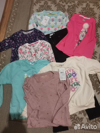 Вещи пакетом на девочку