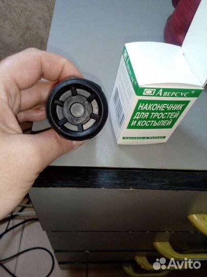 Наконечник для тростей и костылей d 18 резиновый