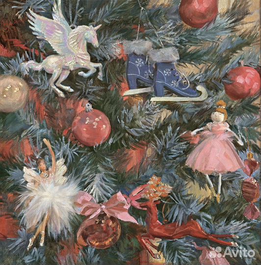 Картина маслом на холсте 