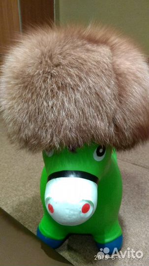 Шапка из лисы