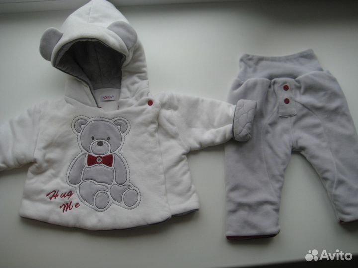 Комплект джемпер/брюки велюровый