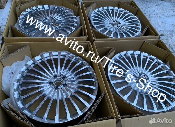 Оригинальные кованные диски Maybach Mersedes GLS