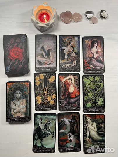 Таро Вампиров Фантасмагория + книга на русском
