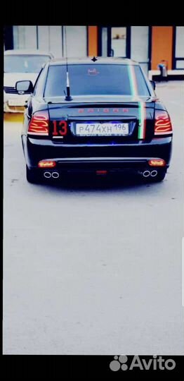 Диффузор на задний бампер priora с насаткой