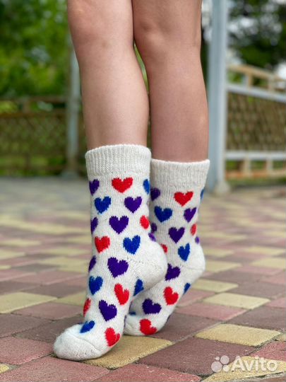 Носки шерстяные женские 37-39