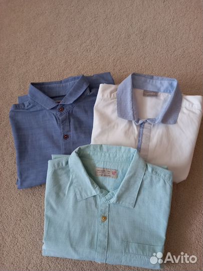 Рубашки, лонги Next, Zara 128-158см