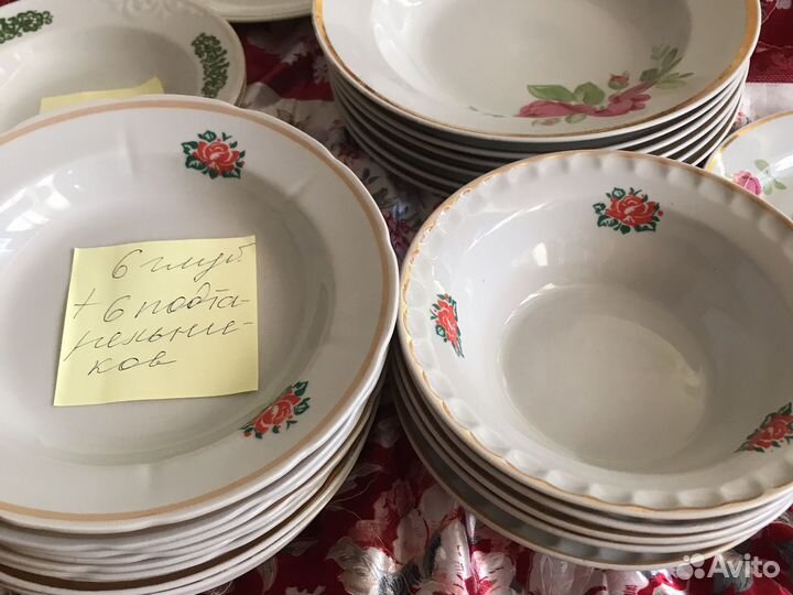 Набор тарелок