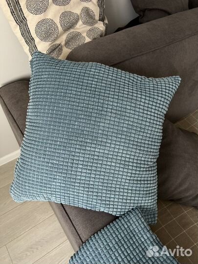 Текстиль ikea, пледы, чехлы на подушки