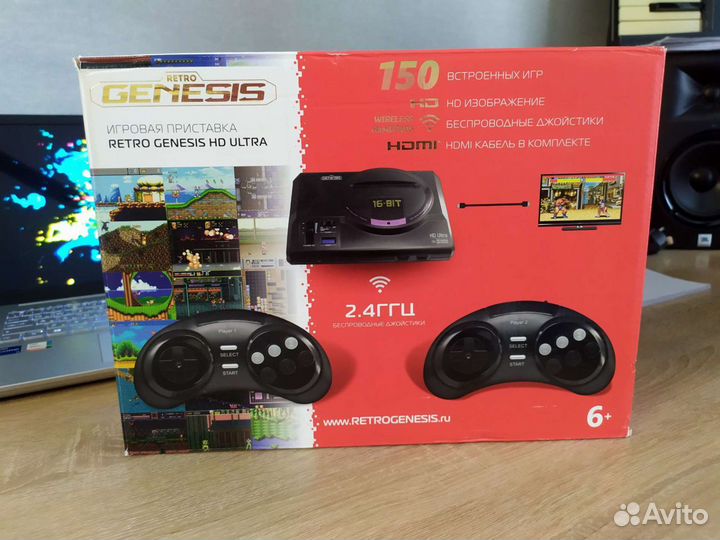 Игровая приставка совместимая с Sega 16bit