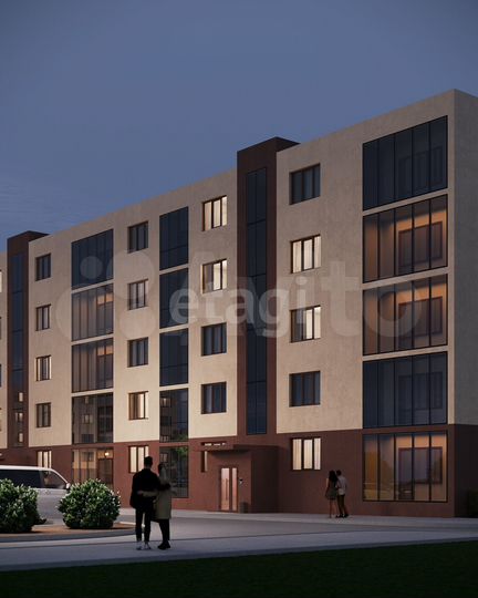 2-к. квартира, 48,8 м², 5/5 эт.