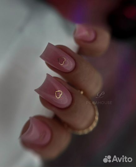 Маникюр гель лак укрепление