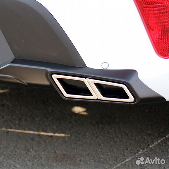 Накладка на бампер Kia Rio 4 (17-20) AR