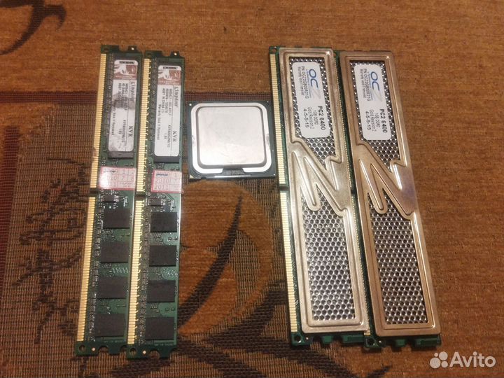 Процессор E8400 3.0GHZ DDR2 4GB