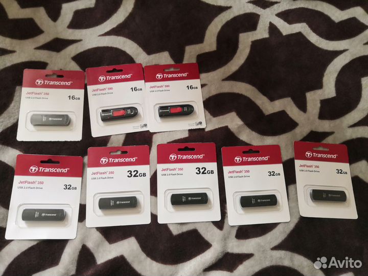 Флешки Transcend JetFlash 8/16/32gb