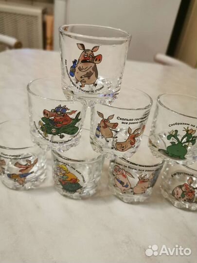 Стопки 8шт,новые,набор