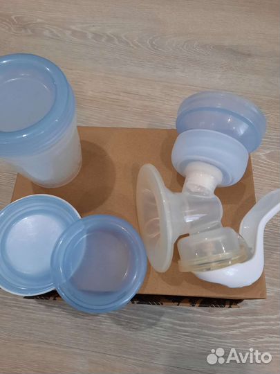 Молокоотсос avent ручной и бутылочки