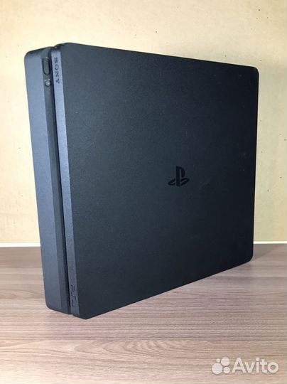 Sony playstation 4 slim 1tb 2 геймпада + игры