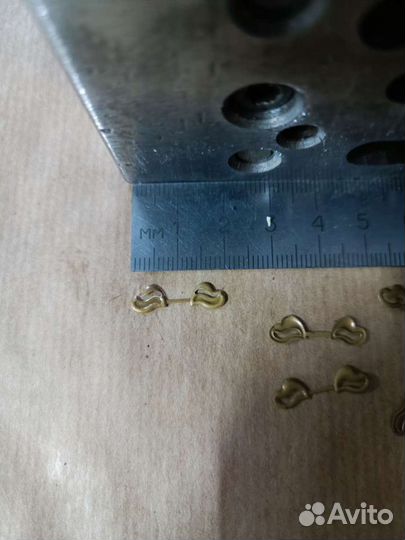 Ювелирное оборудование. Штамп звена цепи