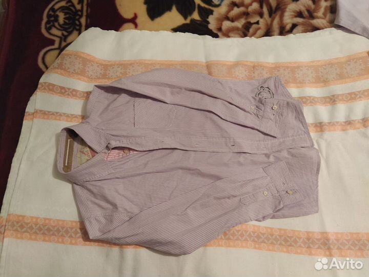 Рубашка фирмы Zara Kids,рост 140 на возраст 9,10 л