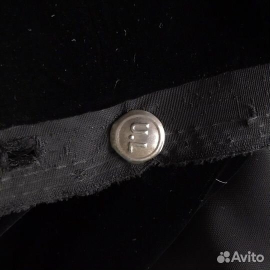 Отрез натурального бархата 1960х на шифоне