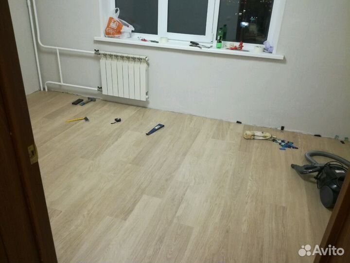 Укладка ламината, паркета