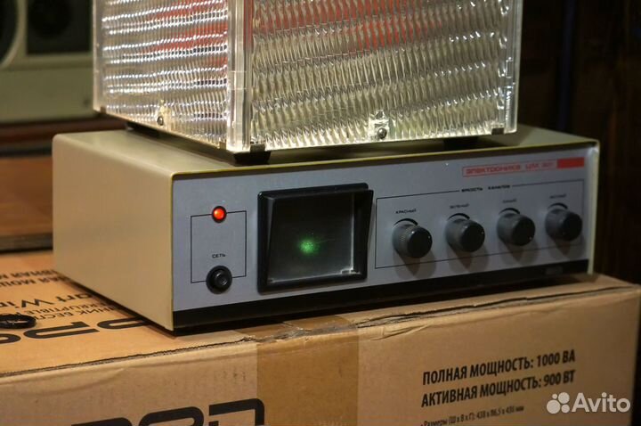 Цветомузыка Электроника цм 301