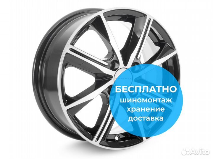 R15 4x100 6J ET50 60,1 Rapid Арнар Алмаз чёрный