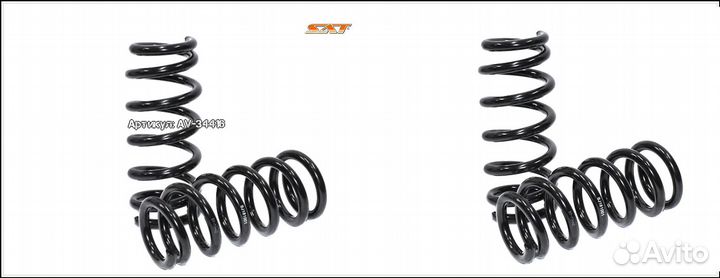Комплект пружин 2шт задние honda stream RN# 2000